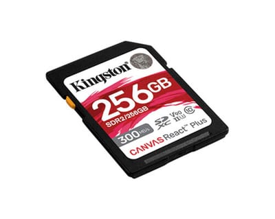 Kingston SDXC 256 GB 300 MB/s Plus V90
