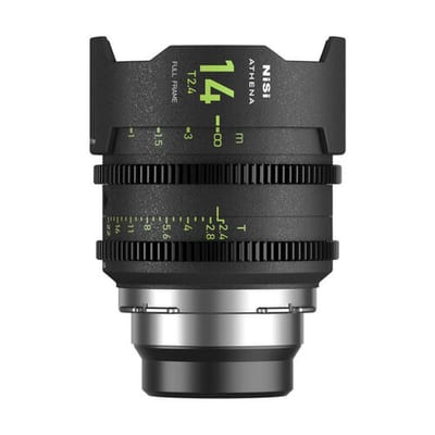 NiSi Cine Lens Set Athena Prime PL-Mount 14mm/T2.4