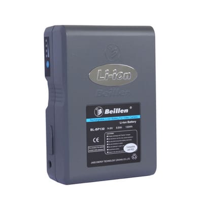 BEILLEN V-lock akku 14.8V 130Wh 8.8Ah + töltő