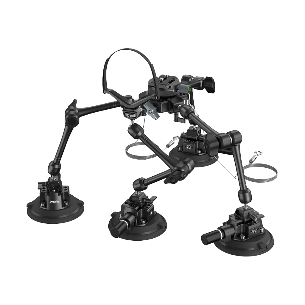 3565 All-in-One 4-Arm Suction Cup Camera Mount Kit for Vehicle Shooting SC-15K